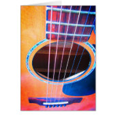 Acoustic Guitar Perspective Colors of Music (Front)