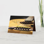 Acoustic Guitar Photograph, Happy Birthday Brother Card<br><div class="desc">Acoustic Guitar Photograph,  Happy Birthday Brother. You can easily customize this card,  adding your own text on the front and add text on the inside! Copyrighted photograph by Cherie's Art at Zazzle</div>