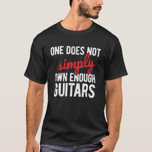 Acoustic Guitar Player For A Musician Guitarist Pu T_Shirt