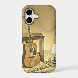 Acoustic guitar player gift iPhone 17 case