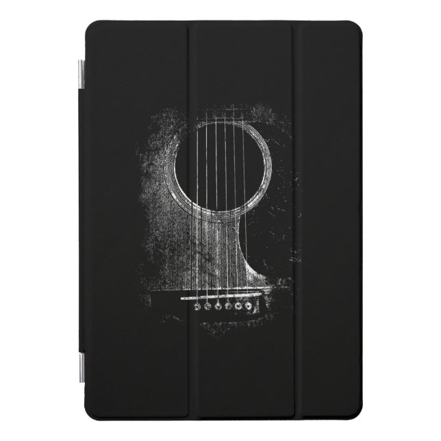 Acoustic Guitar Player Six String Rock & Roll iPad Pro Cover (Front)