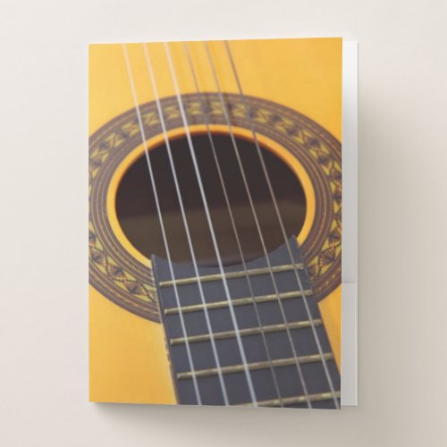 Acoustic Guitar Pocket Folder