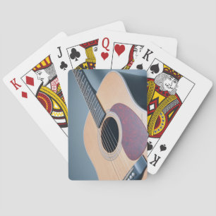 Acoustic Guitar Poker Cards