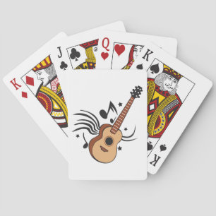 Acoustic Guitar Poker Cards