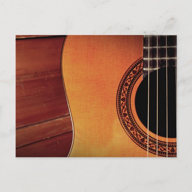 Acoustic Guitar Postcard (Front)