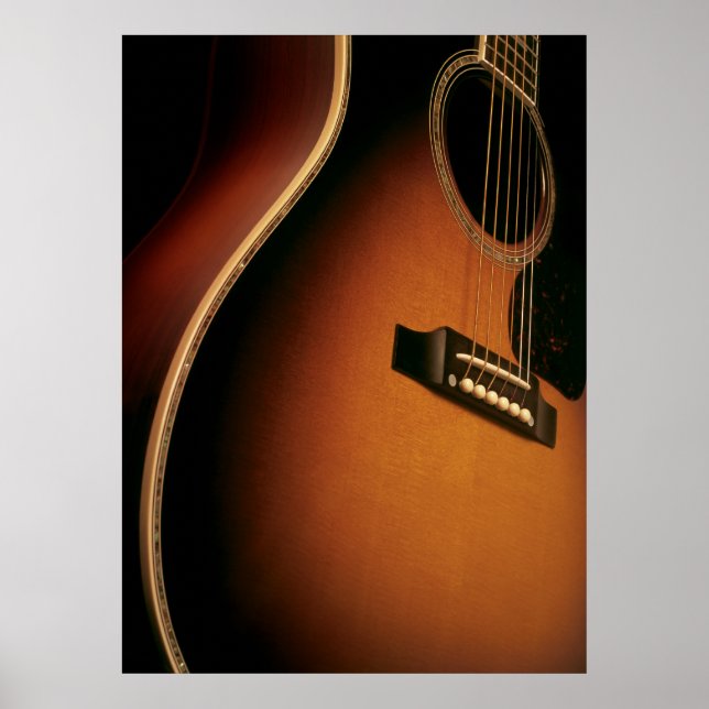 acoustic guitar poster (Front)