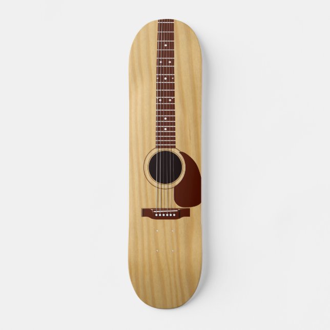 Acoustic Guitar Skateboard (Front)