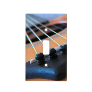 Acoustic Guitar Strings - Light Switch Cover