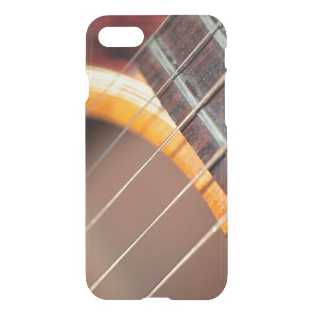 Acoustic Guitar Strings Uncommon iPhone Case (Back)