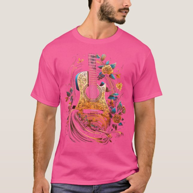 Acoustic Guitar T-Shirt (Front)