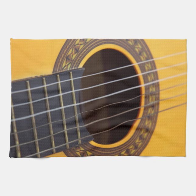 Acoustic Guitar Towel (Horizontal)