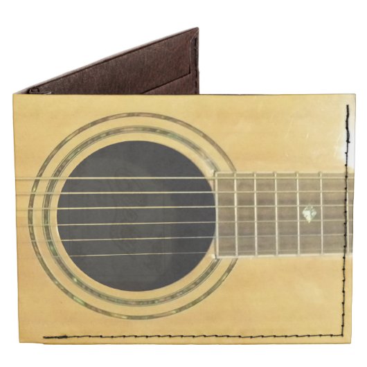 Acoustic Guitar Tyvek Wallet (Front)