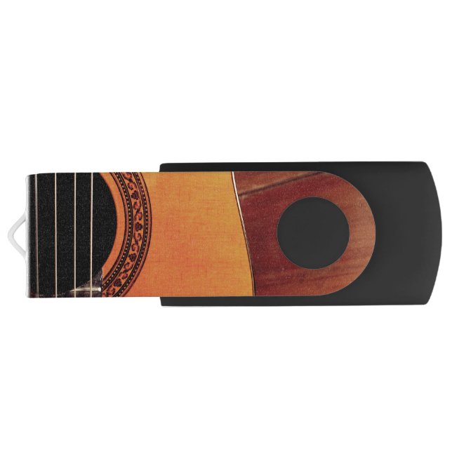 Acoustic Guitar USB Flash Drive (Back)