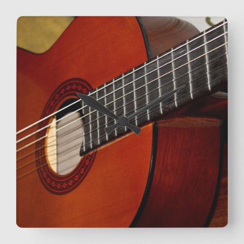 Acoustic Guitar Wall Clock