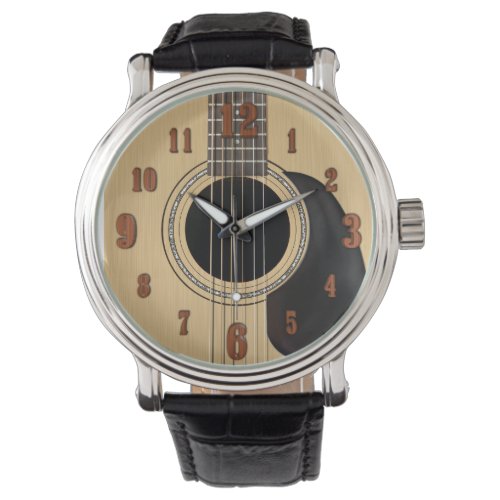 Acoustic Guitar Watch