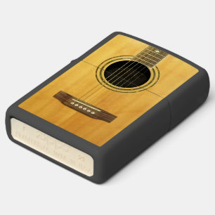 Acoustic Guitar Zippo Lighter