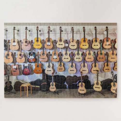 acoustic guitars puzzle