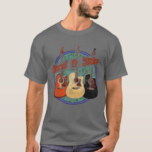 Acoustic guitars retro T_Shirt