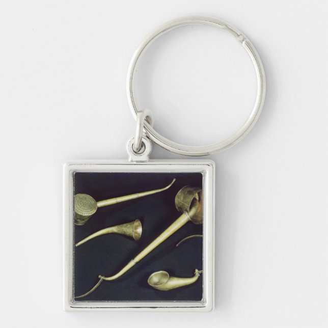 Acoustic instruments cornets keychain (Front)