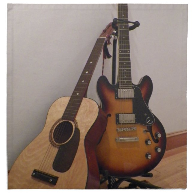 Acoustic or Electric Napkin (Front)