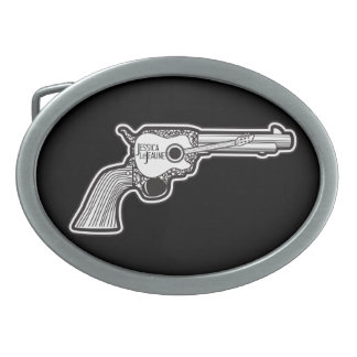 Acoustic Pistol Belt Buckle