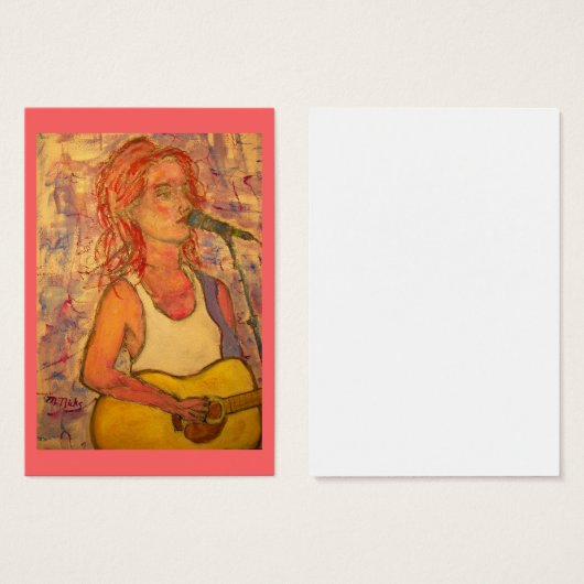 acoustic songstress (Front & Back)