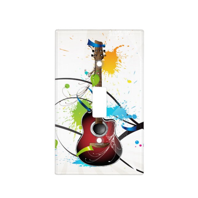 Acoustic Splash Light Switch Cover (Front)