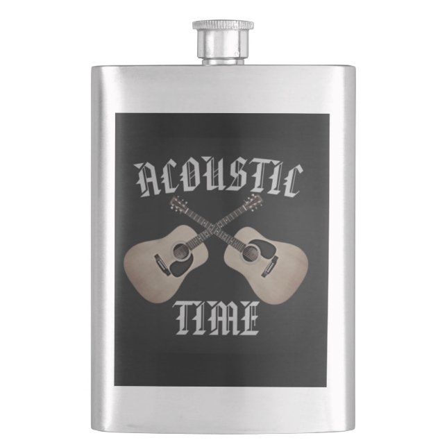 acoustic time  flask (Front)