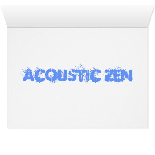 Acoustic Zen Guitar (Inside Horizontal (Bottom))