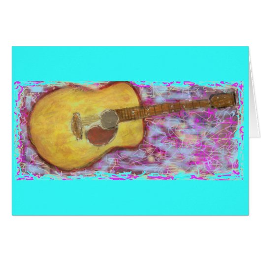 Acoustic Zen Guitar Cards (Front Horizontal)