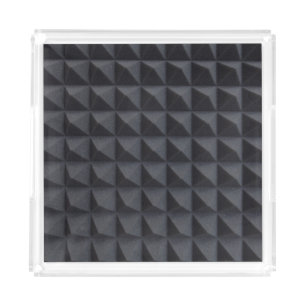 Acoustical Foam: Studio Sound Dampening Acrylic Tray