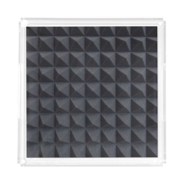 Acoustical Foam: Studio Sound Dampening Acrylic Tray (Front)