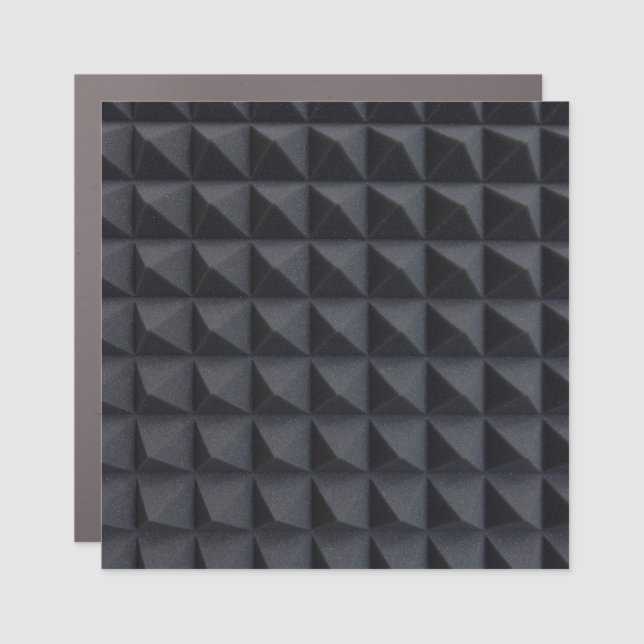 Acoustical Foam: Studio Sound Dampening Car Magnet (Front)