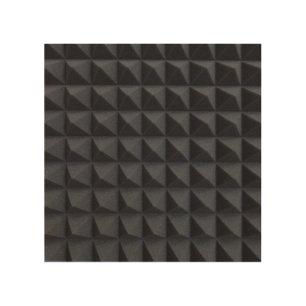 Acoustical Foam: Studio Sound Dampening Wood Wall Art