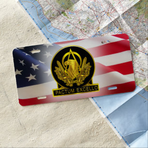 Acquisition Corps License Plate