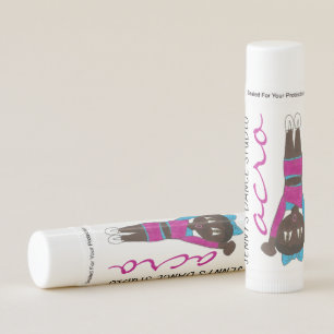 Acro Acrobatics Dance Studio Tumbling Dancer Lip Balm