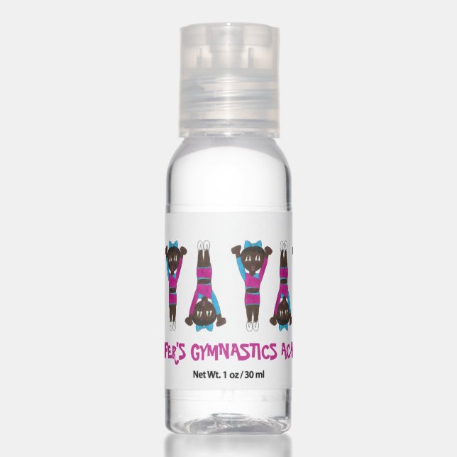 Acro Acrobatics Dance Studio Tumbling Gymnastics Hand Sanitizer (Front)