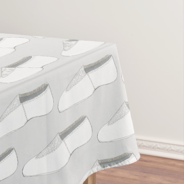 Acro Acrobatics Gymnast Dance Shoe Birthday Party Tablecloth (In Situ)