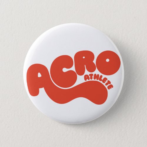 Acro Athlete bag badge Button