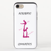 Acro Gymnastics Team iPhone Case