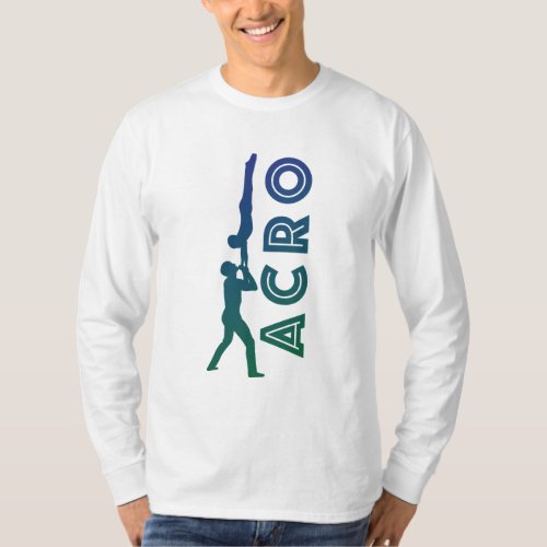 Acro Mens Pair Long Sleeve T_Shirt