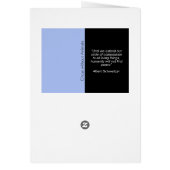 Acrobat of contemporary circus cards (Back)