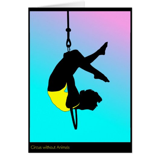 Acrobat of contemporary circus cards (Front)