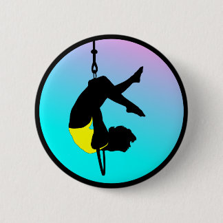 Acrobat of New Circus Pinback Button