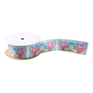 Acrobat Pig Ribbon