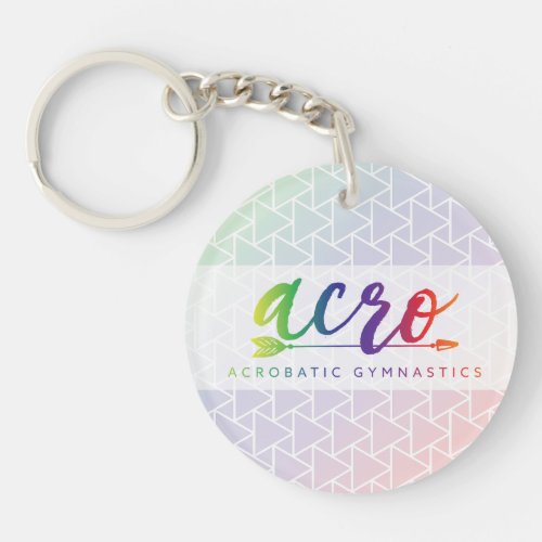 Acrobatic Gymnastics Acrylic Keychain