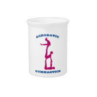 Acrobatic Gymnastics Beverage Pitcher
