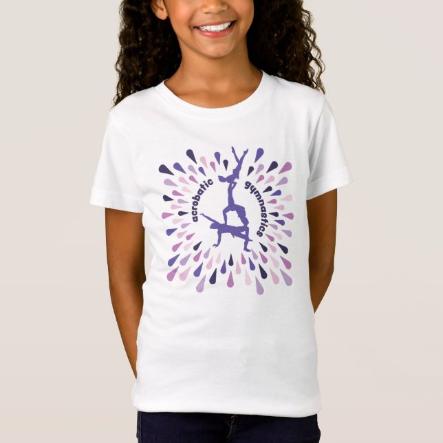 Acrobatic Gymnastics T-Shirt (Front)
