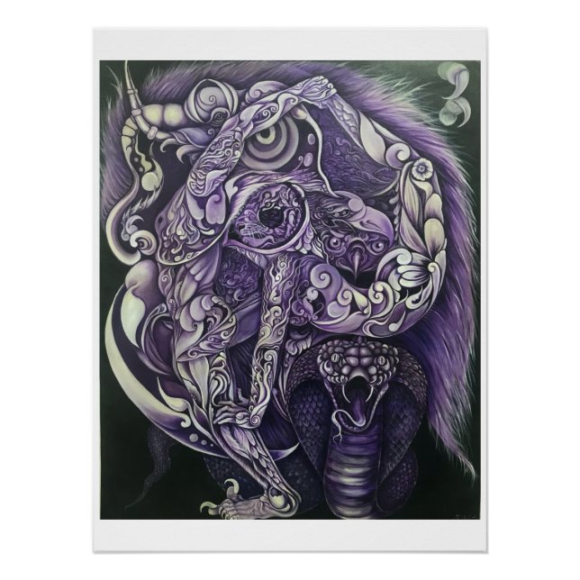 Acrobatic in the National Forest Poster (Front)