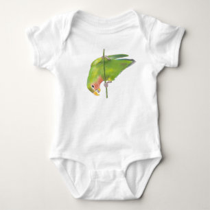 Acrobatic Lovebird Baby Bodysuit